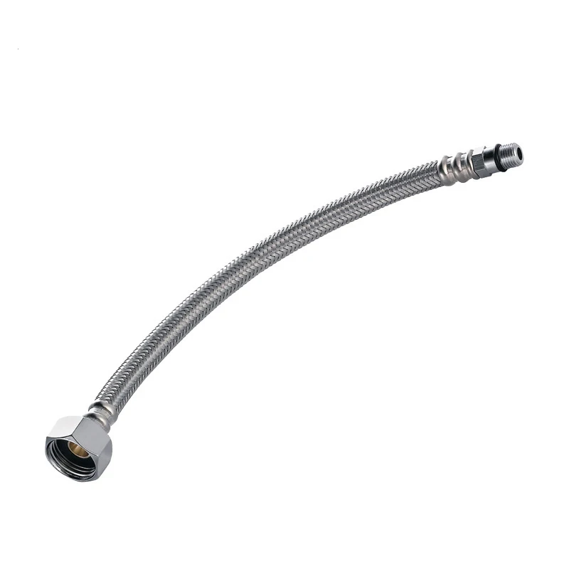 New 80cm faucet Kitchen Basin Mixer Tap Braided Water Hose Connector