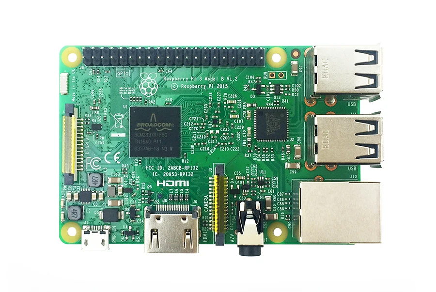 raspberry pi 3 Model b/raspberry pi/raspberry/pi3 b/pi 3/pi 3b с wifi и bluetooth cpu алюминиевый радиатор