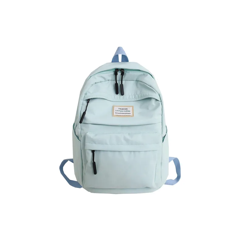 Большой Вместительный школьный рюкзак, водонепроницаемый нейлоновый женский рюкзак, женские сумки через плечо для девушек, дорожная сумка Mochila - Цвет: blue