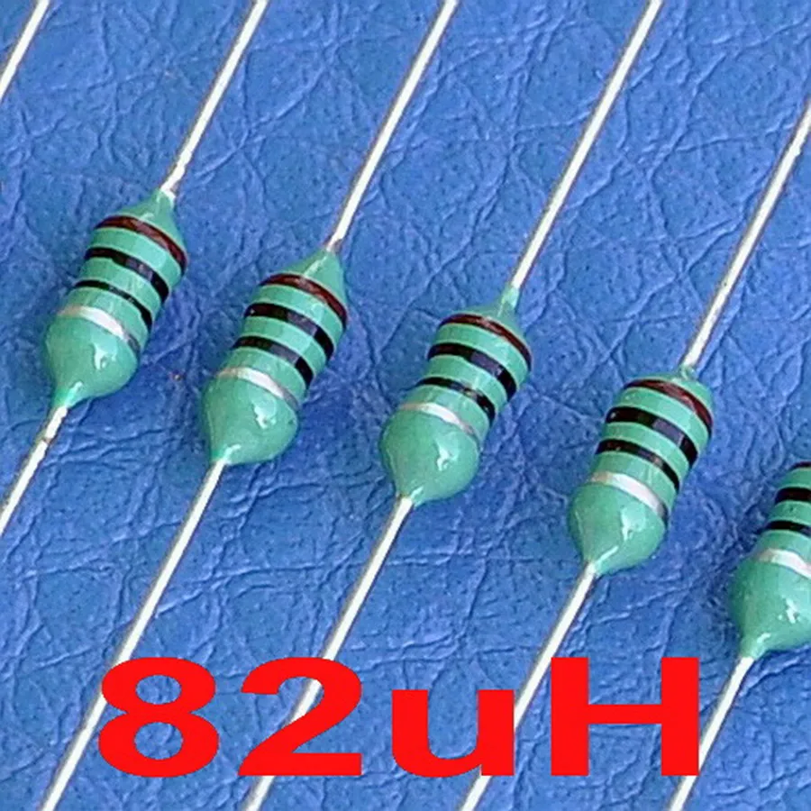 

( 50 pcs/lot) 82uH Axial Color Ring Fixed Inductor, 0307, 1/4W