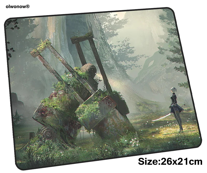 Коврик для мыши NieR 26x21 см игровой коврик большой подарок мальчика компьютерный