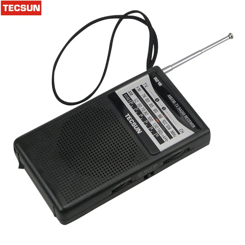 Портативный карманный мини радиоприемник Tecsun 2 диапазона FM AM 76 108 МГц|tecsun r-218|radio fm