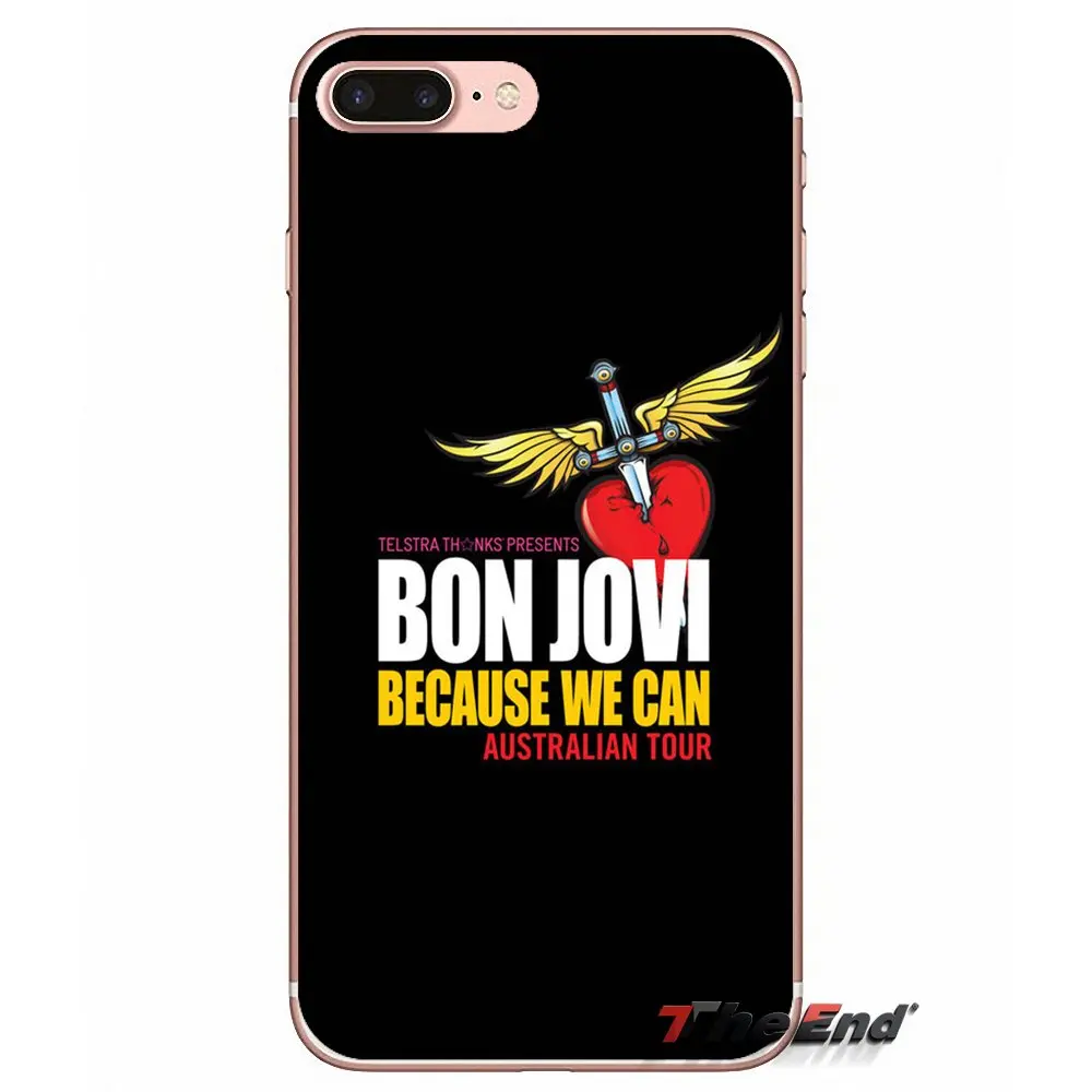 Чехол с логотипом Bon Jovi Rock Band Fly Wings для iPhone X 4 4S 5 5S 5C SE 6 6S 7 8 Plus Samsung Galaxy J1 J3 J5 J7 A3 A5 2016