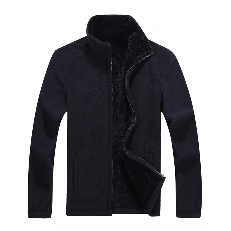 Зимняя Новинка, XL 8XL, мужские флисовые повседневные куртки, Мужская теплая толстовка, термопальто, Мужская тонкая плотная утепленная уличная одежда AF1561
