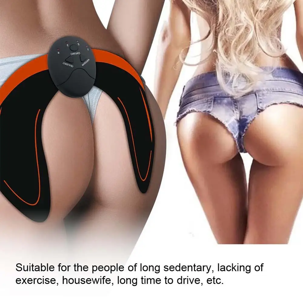 EMS Hip Trainer Massager Electric Muscle Stimulator Buttock Lifting Massage Device Butt Lift TonerTrainer Intensity | Красота и