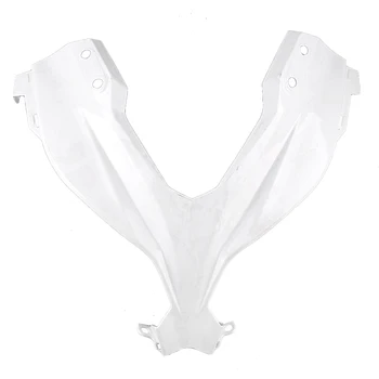 

For Kawasaki EX ZX300 Upper Front Nose Fairing Cowl 2013 2014 Motorbike Accessories Injection Mold ABS Plastic Unpainted White