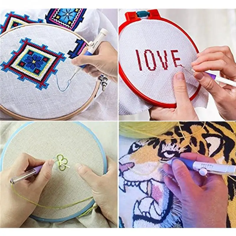 50 colorstarter cross stitch Set Threads Broderie Kit Craft À faire soi-même Outils tissu