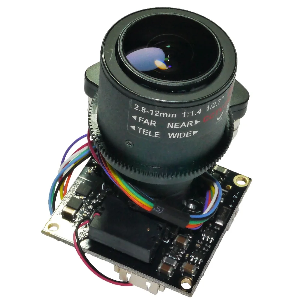 Камера видеонаблюдения SONY 1/2.8 &quotCMOS IMX290 + NV2450H HD 200 мегапикселей 2 8 12 мм зум объектив