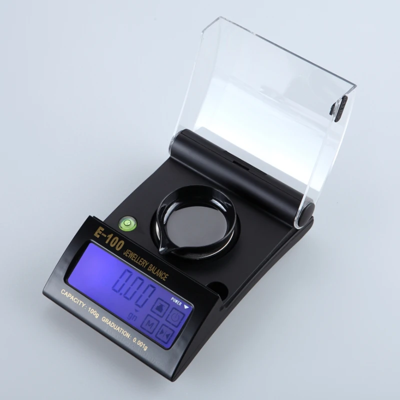 

100g/0.001g Precision Digital Scale 0.001 Touch LCD Powder Herb Jewelry Weight Balance Diamond Gold Gram Ounces Pocket Scales