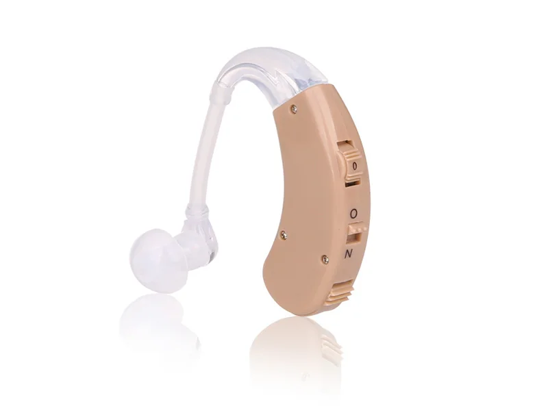 ФОТО For Hearing Loss Sound Enhancement Analog BTE hearing aid sound amplifier Adjustable S-998 Digital Hearing Aids 