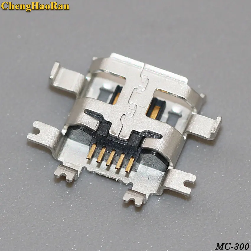 ChengHaoRan 10 шт. Micro USB 5pin B Тип Женский Разъем для Мобильный телефон разъем 5-контактный
