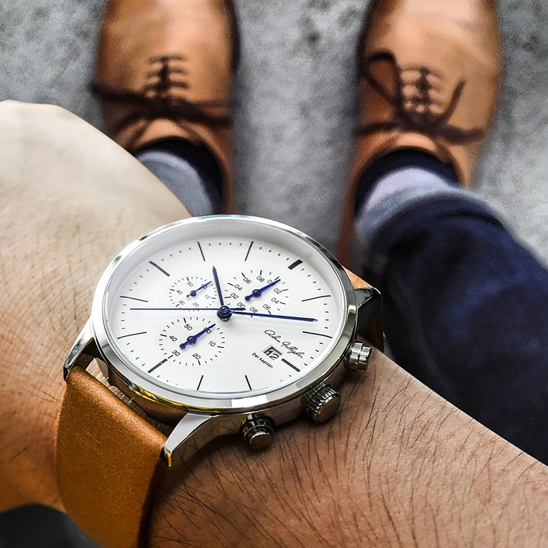 

Adam Gallagher Fashion&Casual Men Stainless Steel Analog Quartz Wrist Watch with 30m Waterproof