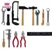 Детские игрушки инструмент пластиковый строительный инструмент наборы Набор Дети Diy образовательное Строительство игрушки для детей Прямая поставка