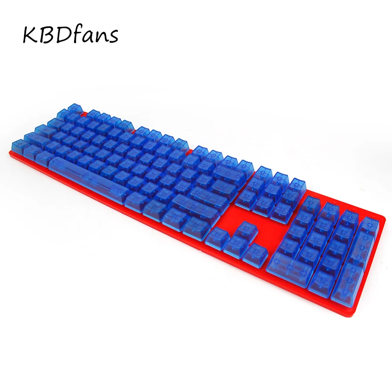 

Transparent keycaps abs material oem profile color keycaps for wried mechanical gaming keyboard