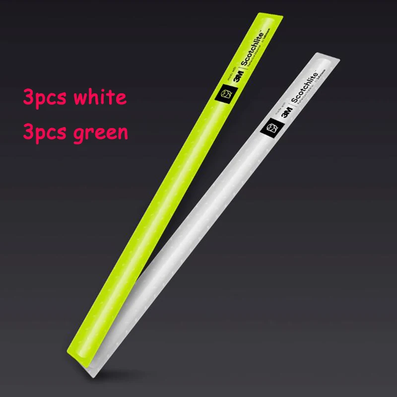 Xiaomi Miaomiaoce 38 см светоотражающий браслет, автоматическая затяжка, ремешок для бега, студентов, езды на велосипеде, безопасность - Цвет: 6pcs