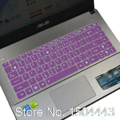 Защитный чехол для клавиатуры силиконовый Asus VivoBook S400 S400C S400CA a455l Y481C a43s k45V w419l x403m