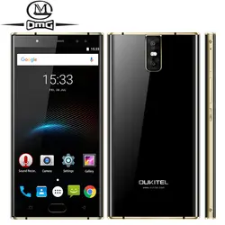 Oukitel K3 6000 мАч мобильного телефона mt6750t Octa core 4 ГБ Оперативная память 64 ГБ Встроенная память 5.5 "двойной 2.5D Экран 4 камеры спереди отпечатков