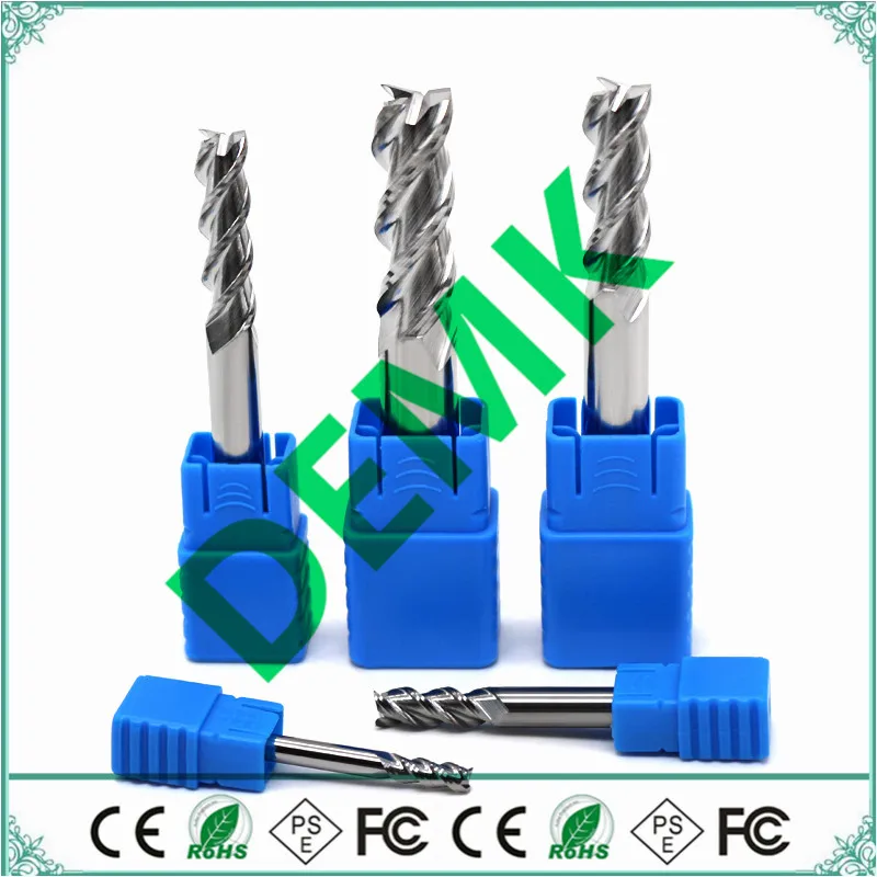 

1mm-20mm 3F Solid carbide tungsten steel milling cutter Aluminum milling cutter HRC 50 coated milling cutter CNC milling machine