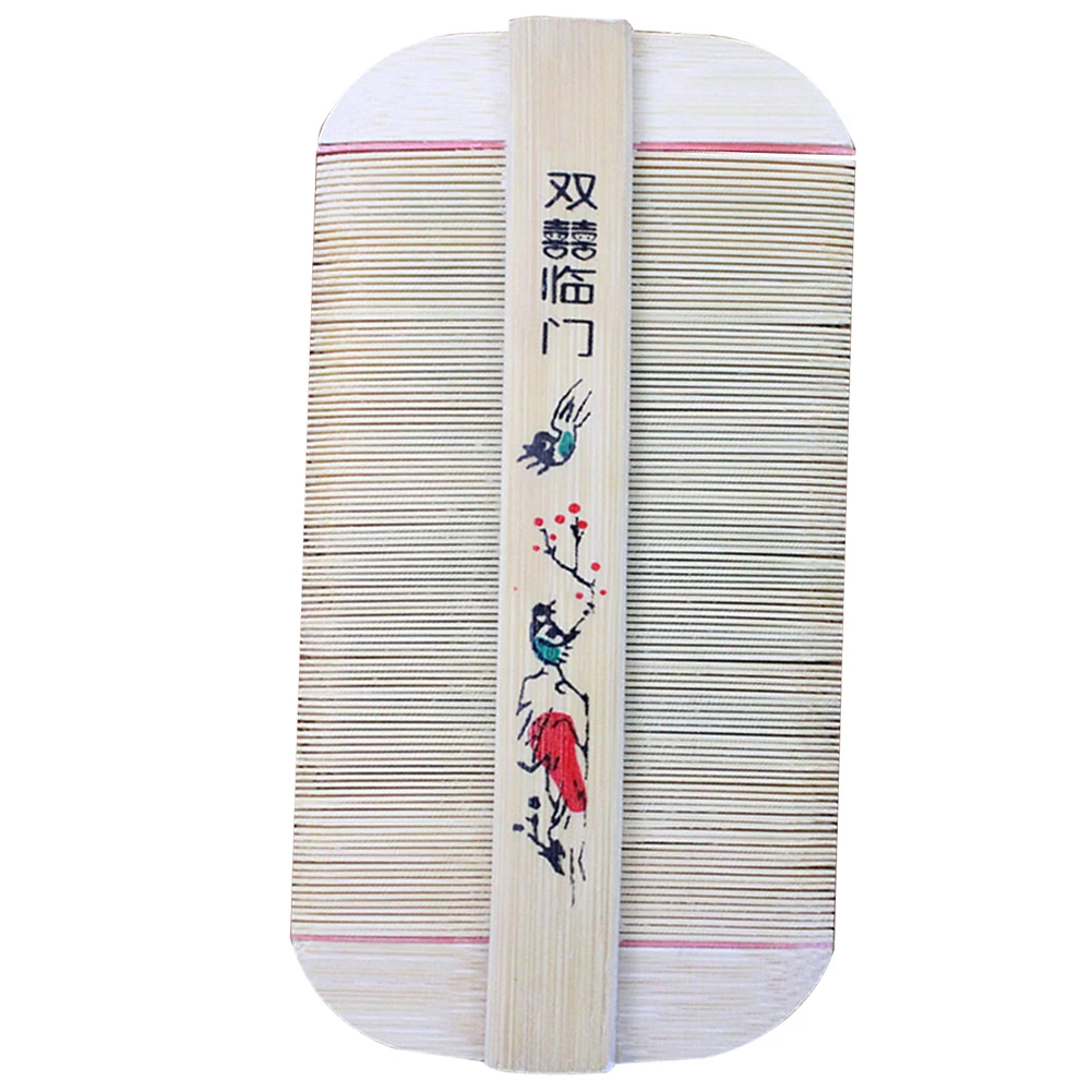 

Comb Practical Household Hairdressing Fine-tooth Super Dense Removal Scraping Dandruff Bamboo Encryption Scorpion Hairbrush