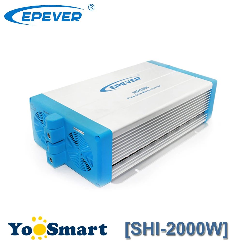

2000W EPEVER Pure Sine Wave Inverter 24VDC to 220VAC SPWM Technology Switched Output Voltage and Frequency High frequency