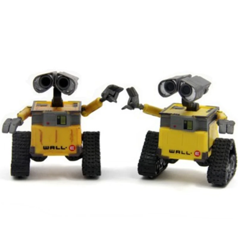 Оригинальная коробка Wall E игрушка у пожилых Валле фигурку ПВХ Модель из коллекции