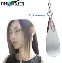 Jogo QUENTE COS Brinco de Final Fantasy VII Advent Children Tifa Lockhart Cosplay Acessórios Do Traje