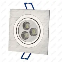 Затемняемый 3 Вт Теплый чистый белый светодиодный потолочный светильник для шкафа