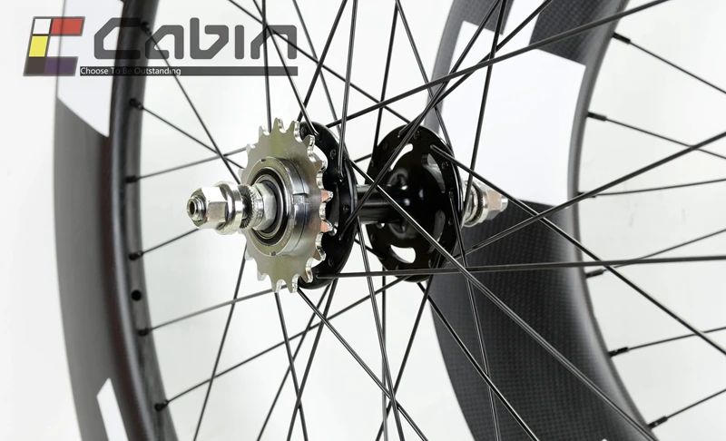 Discount HED track bike carbon wheelset, 50mm clincher/tubular ,700C track bike carbon wheel,fixed gear street bike carbon wheel 4 Discount HED track bike carbon wheelset, 50mm clincher/tubular ,700C track bike carbon wheel,fixed gear street bike carbon wheel 4