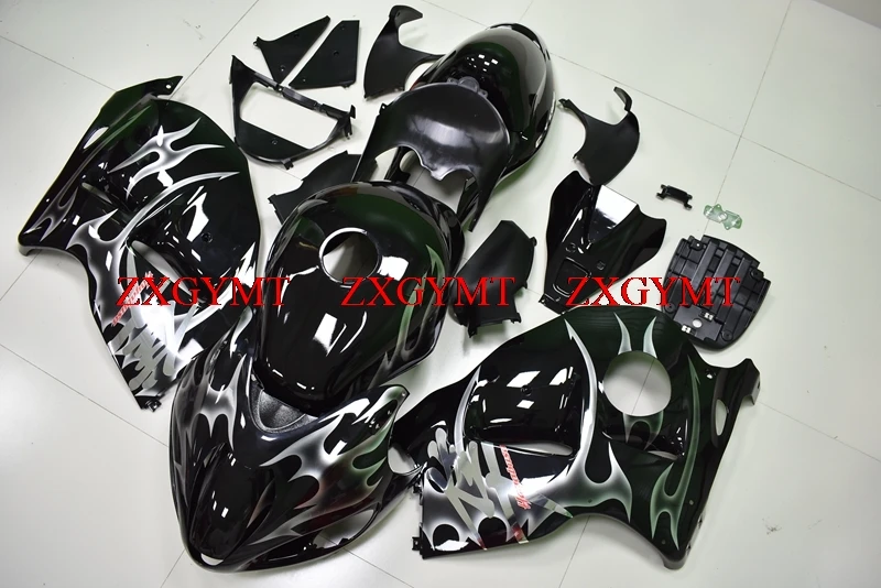 

Body Kits for GSX R1300 1997 - 2007 Body Kits GSX R1300 1998 Black Silver Frame Motorcycle Fairing Gsx 1300R 99 00
