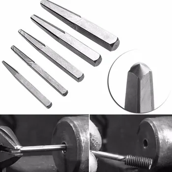 

Screw Extractor Bolt Remover Guide Broken Damaged Bolt Drill Bits Easy Out Broken Wire Removal Tools Drill Bit