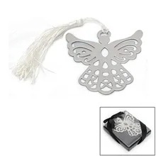 1 шт. мини стильная металлическая Закладка канцелярские товары серебристого цвета Подарочная книга Марка Стиль горячий компактный, легкий и регулируемый