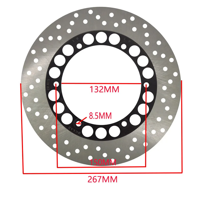 Мотоцикл ротор дисковых передних тормозов для RD350LC RD500LC XZ550 SRX600 XJ600 XJ900 Turbo FZ750 FZX750 фазер XV750 XV1000 Virago