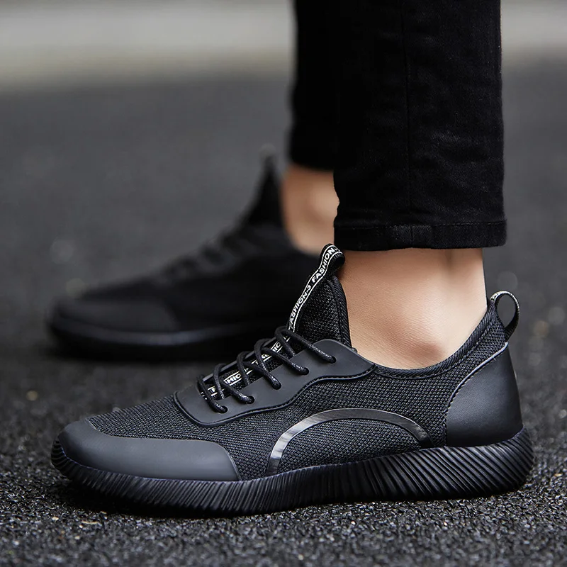 2018 Mâle bleu Lace Appartements Chaussures Lumière D'été Pour Garçon gris Mode Grande 47 Occasionnels Respirant Taille Noir Up Hommes 35 wxUSXzpq6