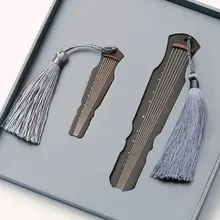 Деревянная выдолбленная Винтажная закладка используется в качестве подарка учителям и студентам Бесплатные покупки