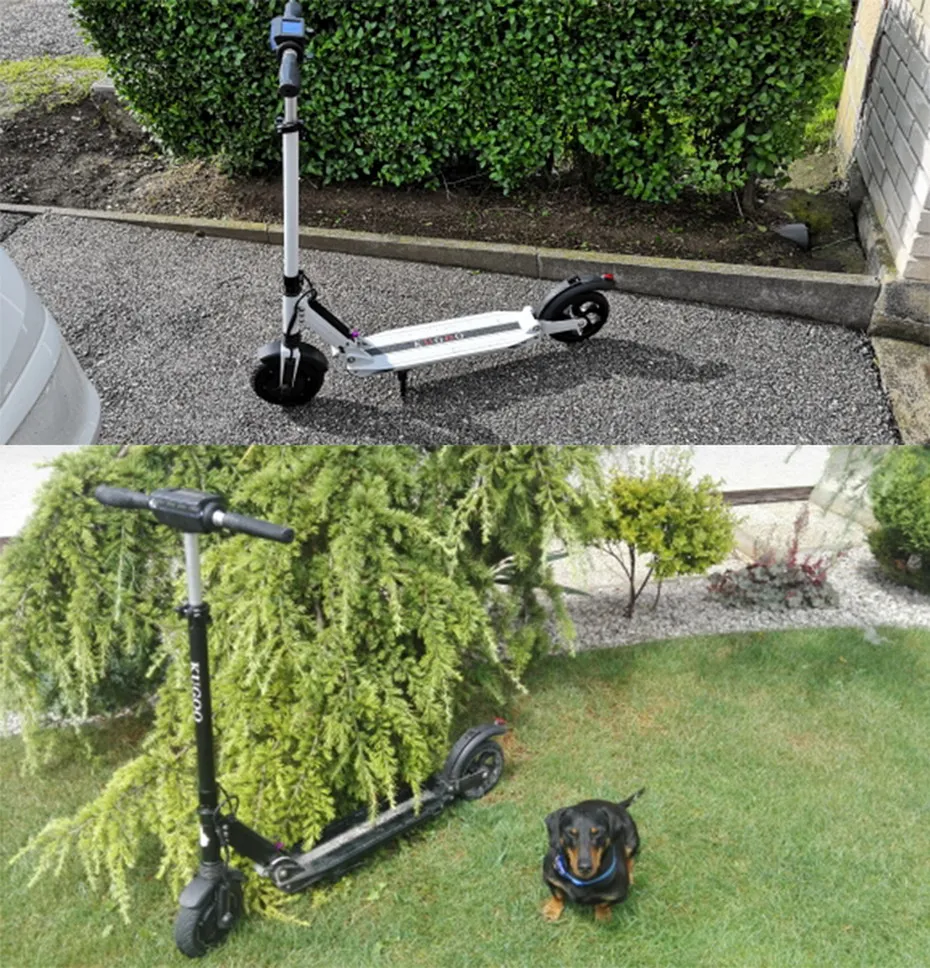 Cheap [Europe Stock] KUGOO S1 Folding Electric Adult Scooter 350W Motor LCD Display XIAOMI 8.5 Inches M365 e Scooter PK Ninebot 15