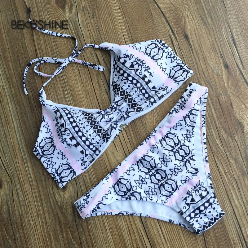 2017 Sexy Brazilian Bikini Set Underwear Padded Bikinis Push Up Swimwear Women Swimsuit Female
