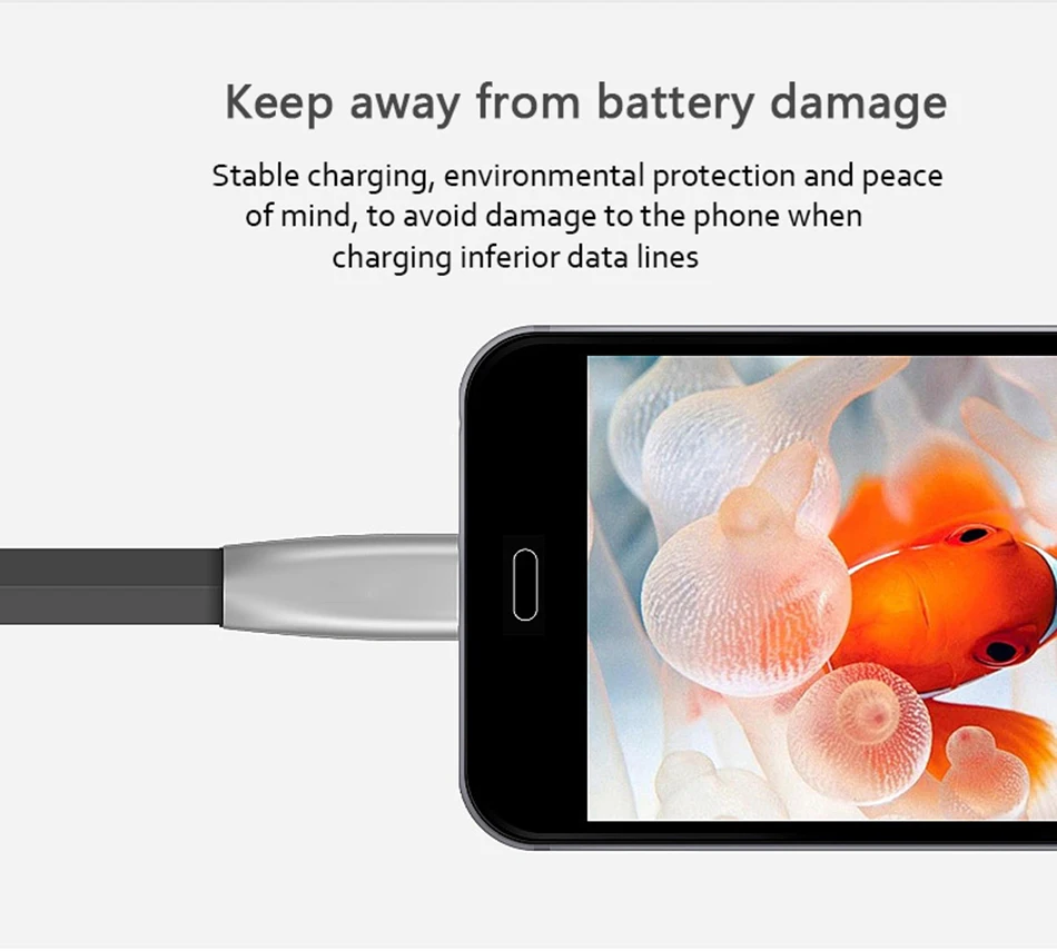 NOHON TPE Portable Fast Charge Cable For iPhone X 7 8 Plus 10 For iPad Mini IOS 9 10 11 Phone Lighting Quick Charging Cables 1M (8)