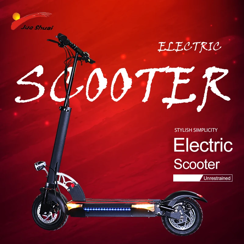 Электрический скутер 48V 500W для взрослых Patinete Electrico мотороллер мотор Trotinette Electrique взрослый Escooter e Электрический скутер