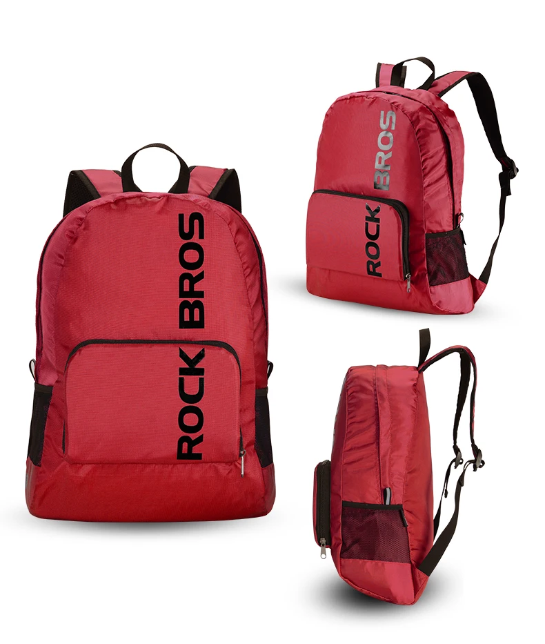 Perfect ROCKBROS Portable Foldable Backpack Rainproof Hiking Camping Cycling Bicycle Bike Bag Men Women Outdoor Sport Package Travel bag 17 Perfect ROCKBROS Portable Foldable Backpack Rainproof Hiking Camping Cycling Bicycle Bike Bag Men Women Outdoor Sport Package Travel bag 17