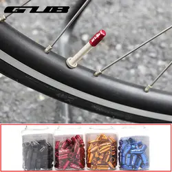 GUB 50 единиц, велосипед аксессуары вентиль для шины спортивного типа шапки горный велосипед Алюминиевый Дорожный Велосипед французский
