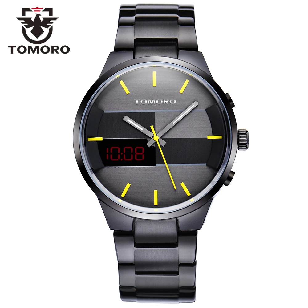 digital watch dual time
