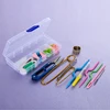 Knitting Accessories DIY Knitting Tools Crochet Set Hook Stitch Weave Supplied With Case Box Yarn Knit Kit ► Photo 2/6