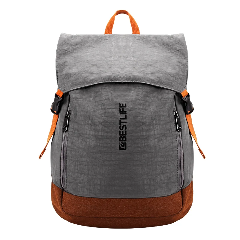 

BESTLIFE Unisex Light Weight Travel Backpack for Men Women15.6" Laptpop Bag Washable Fashion Bagpacks With Flip Cover Waterproof