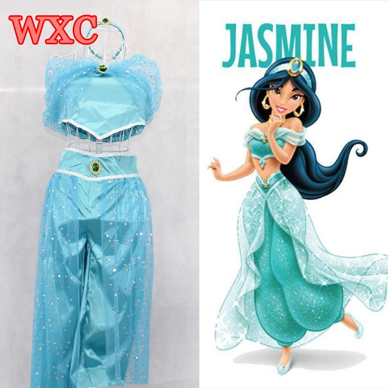 ジャスミン姫コスプレ衣装アニメアラジンとは魔法のランプセクシーなジャスミンdressパーティーベリーダンサーdress女性衣装wxc Clothes Pin Clothes Brazilclothes For Pregnant Women Aliexpress