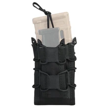 Тактический модульный винтовочный Пистолет подсумок MOLLE военный страйкбол патроны Карманный чехол для переноски охотничьи принадлежности