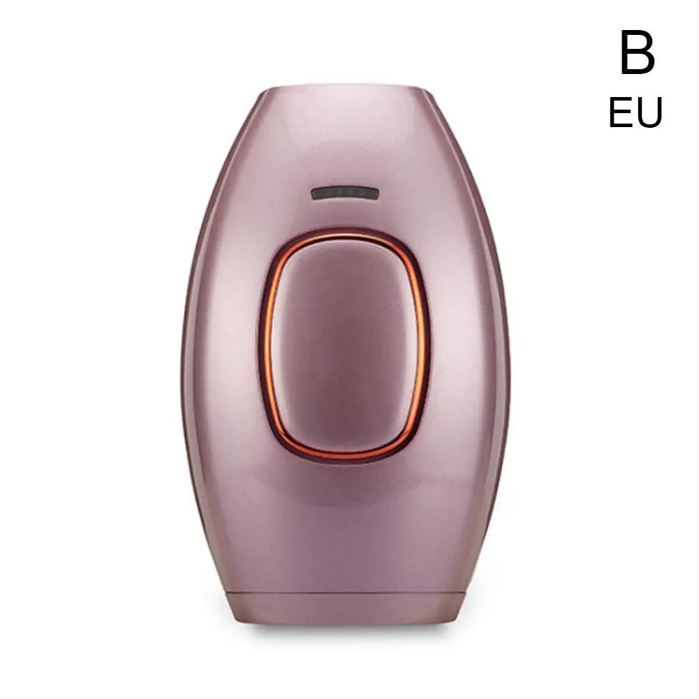 400000Flashes Mini Handheld Laser Epilator Depilador Facial Permanent Hair Removal Device Whole Body Laser Hair Remover Machine - Color: Red EU Plug