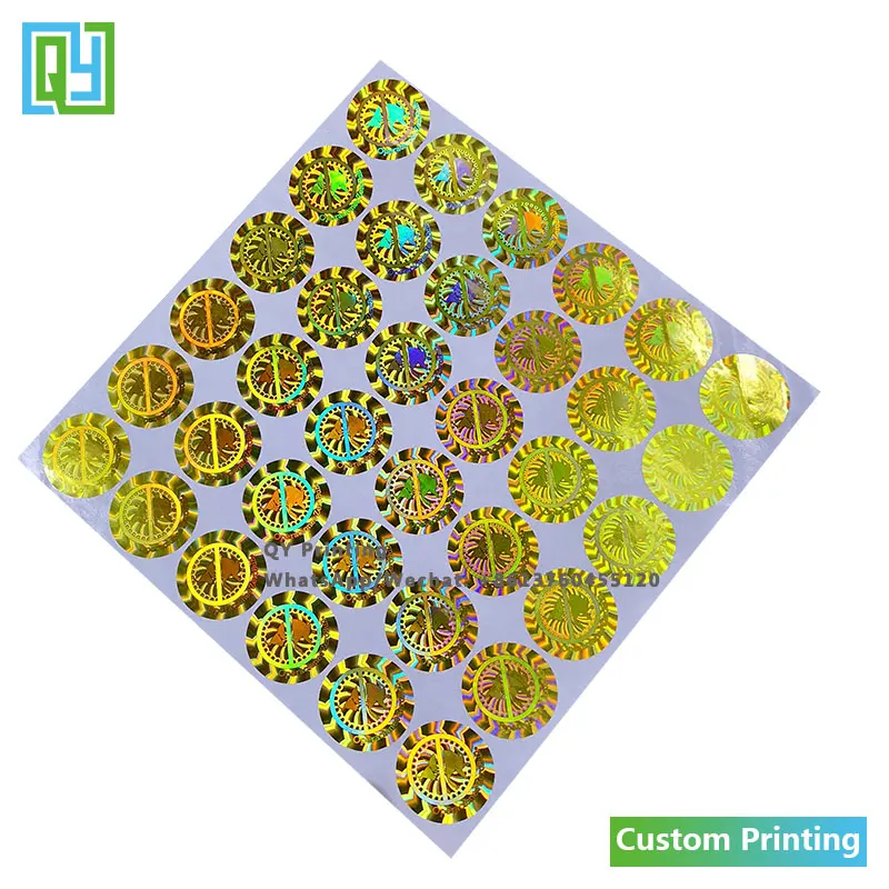 Рисунок 5 - голографические 3d-наклейки