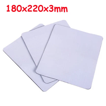 

Free Shipping 10pc 18*22*0.3cm Blank Sublimation Pads Rectangle Shape High Quality DIY Printing Transfer Mouse Pad