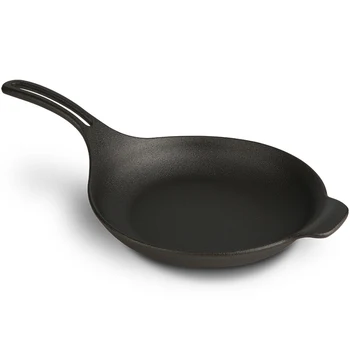 

High quality cast iron without coating flat bottom frying pan home breakfast steak pot griddles grill pan crepe omelet pan
