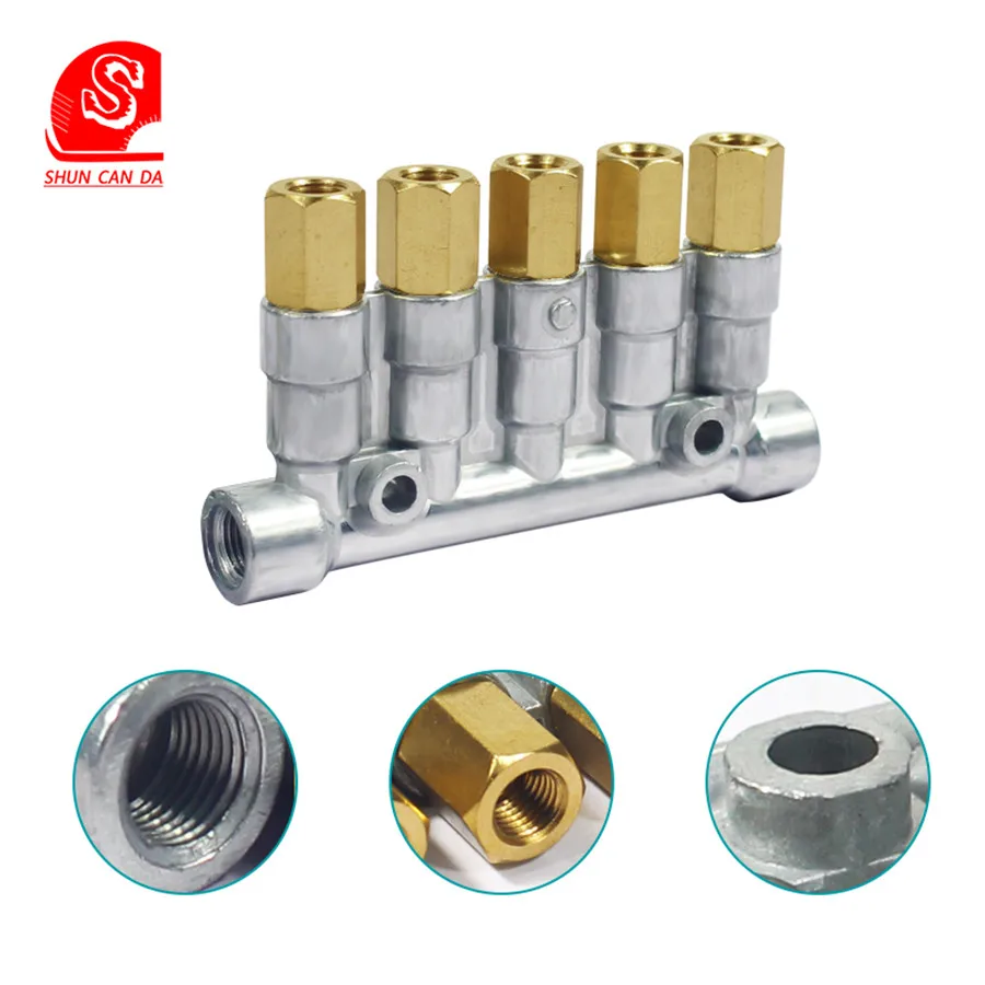 

Pressurized volumetric distributor Pressurized quantitative oil separator Oil drain TG pressurized volumetric system